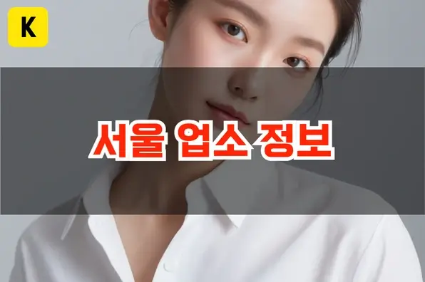 서울 업소 정보