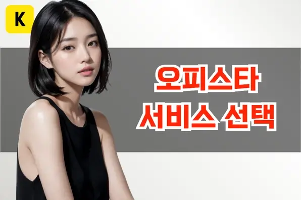 오피스타 서비스 선택 가이드